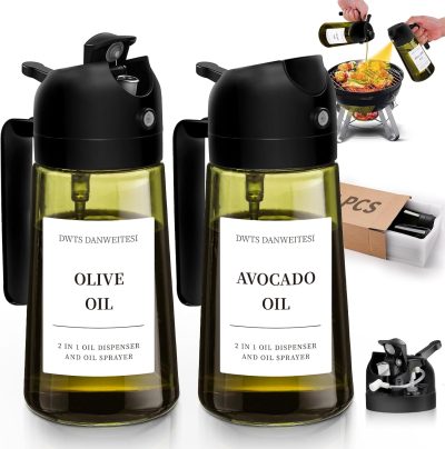 DWTS DANWEITESI Oil Sprayer for Cooking 2pcs.