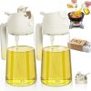 Oil Sprayer for Cooking 2pcs.2 in 1 Oil Dispenser and Oils Sprayer Kitchen